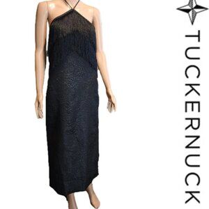 Hyacinth House Halter Neck Fringe Dress